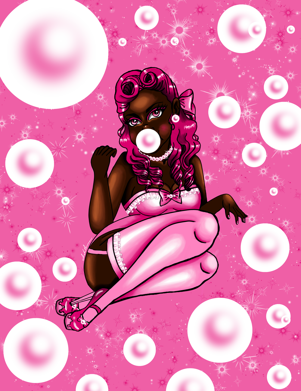 Candy Pinup Prints 