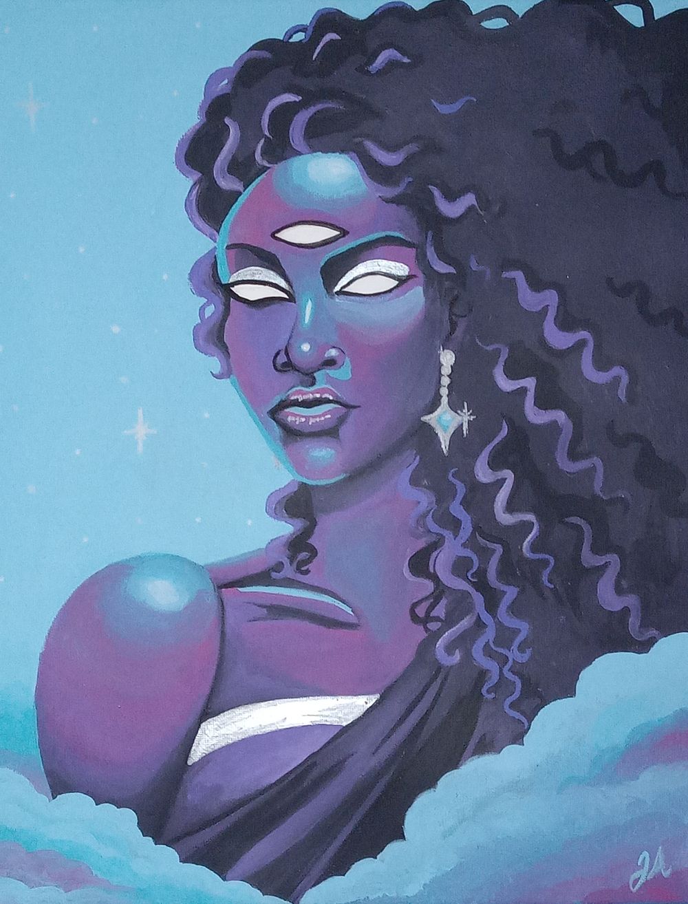 Astral Goddess Print